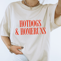Hotdogs & Homeruns Tee