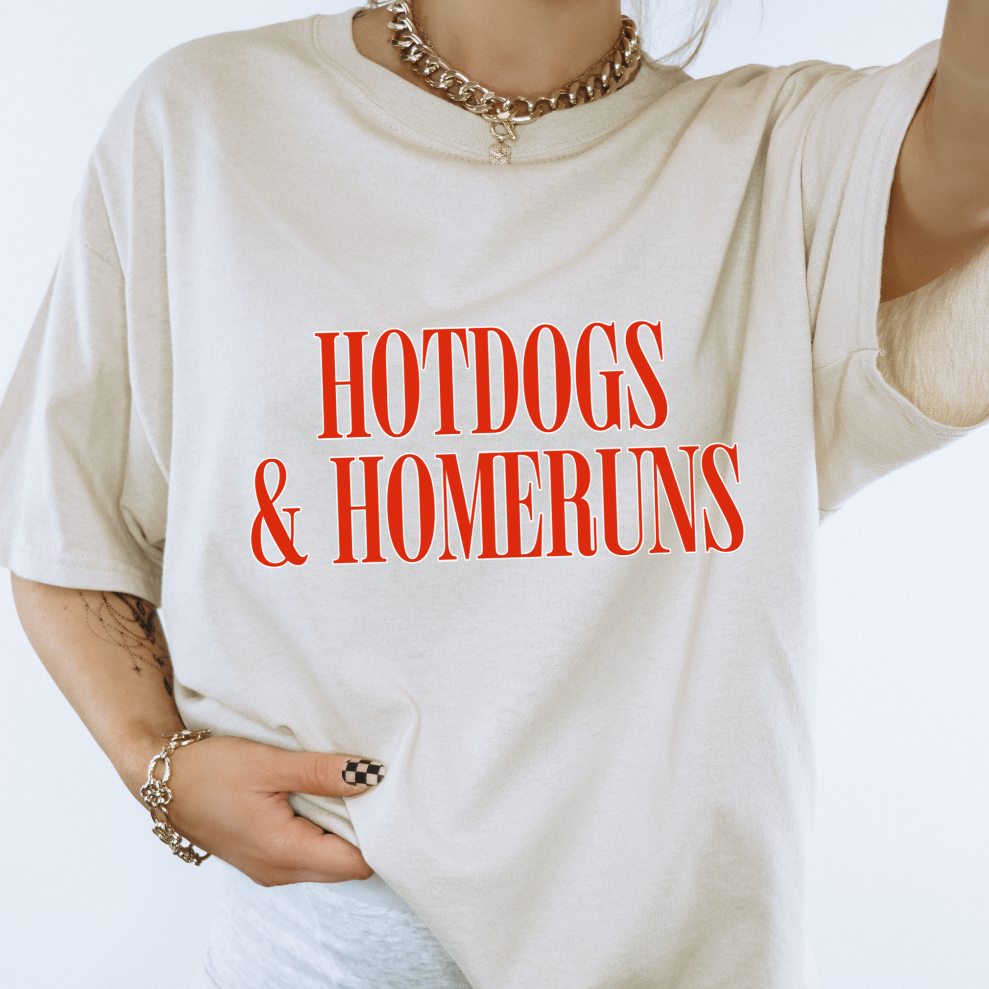 Hotdogs & Homeruns Tee