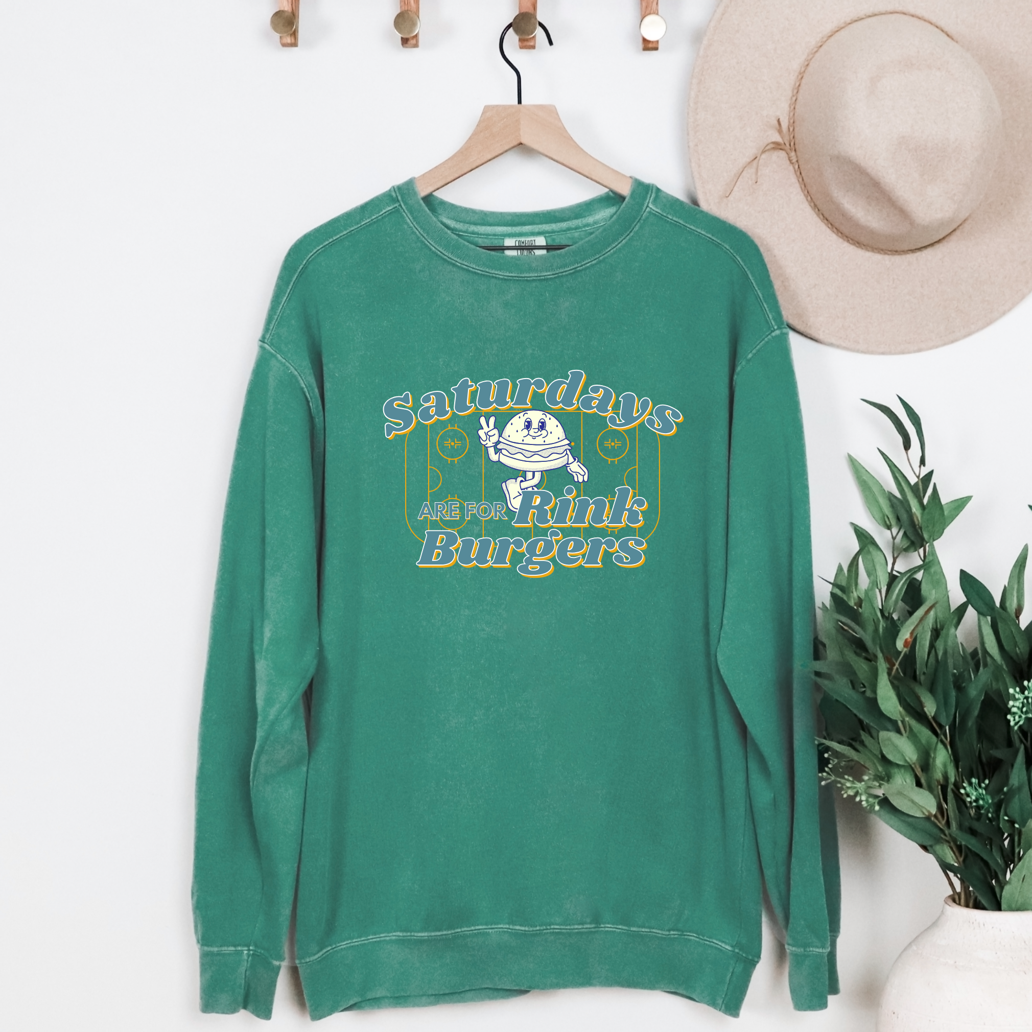 Saturdays Are For Rink Burgers