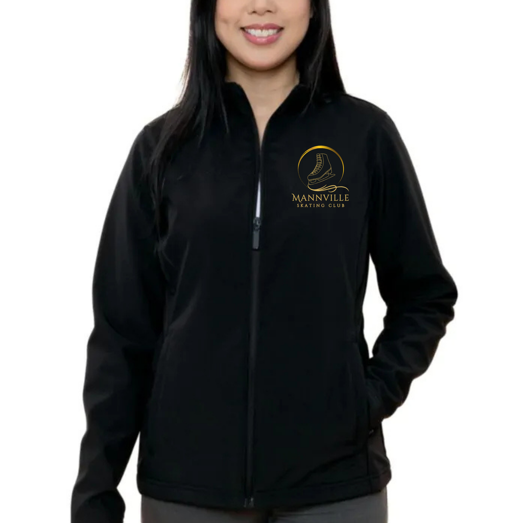 Mannville Skating- Soft Shell Jacket with Logo