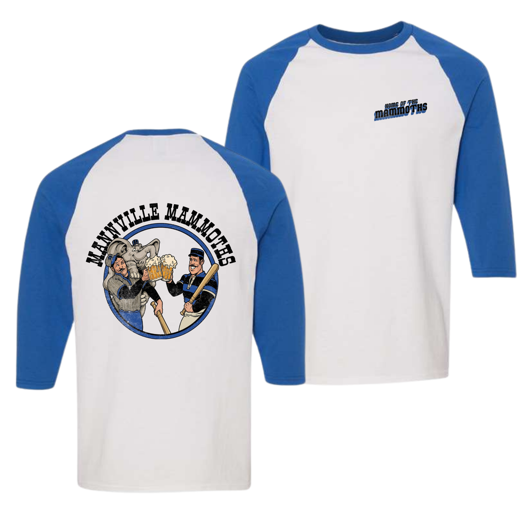 ADULT Throwback Baseball Tee