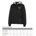 Ladies LONGHORNS Quilted Jacket with Hood