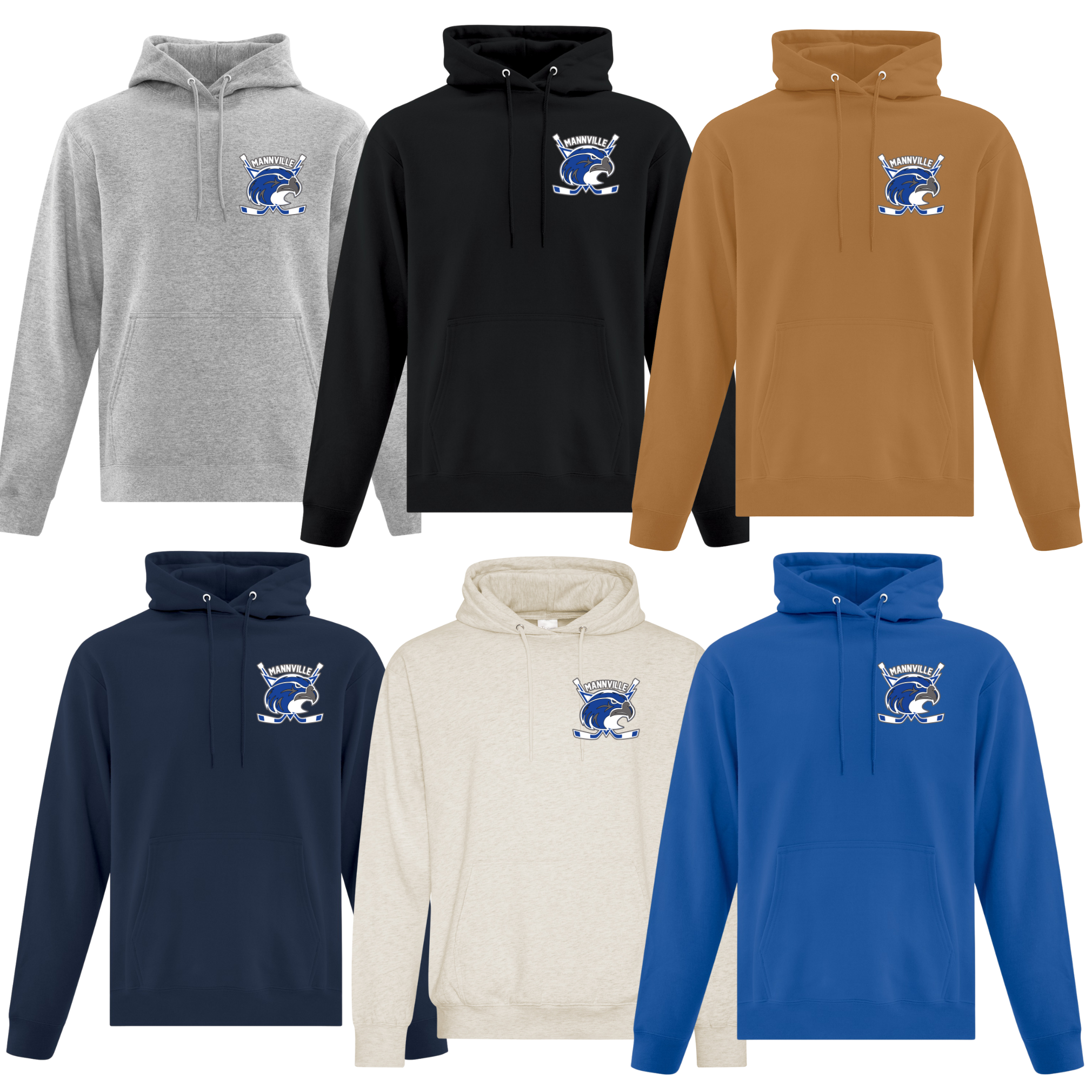 ADULT Hawks Hockey Club/Back with Logo/Front