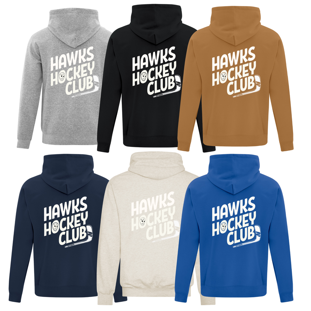 ADULT Hawks Hockey Club/Back with Logo/Front