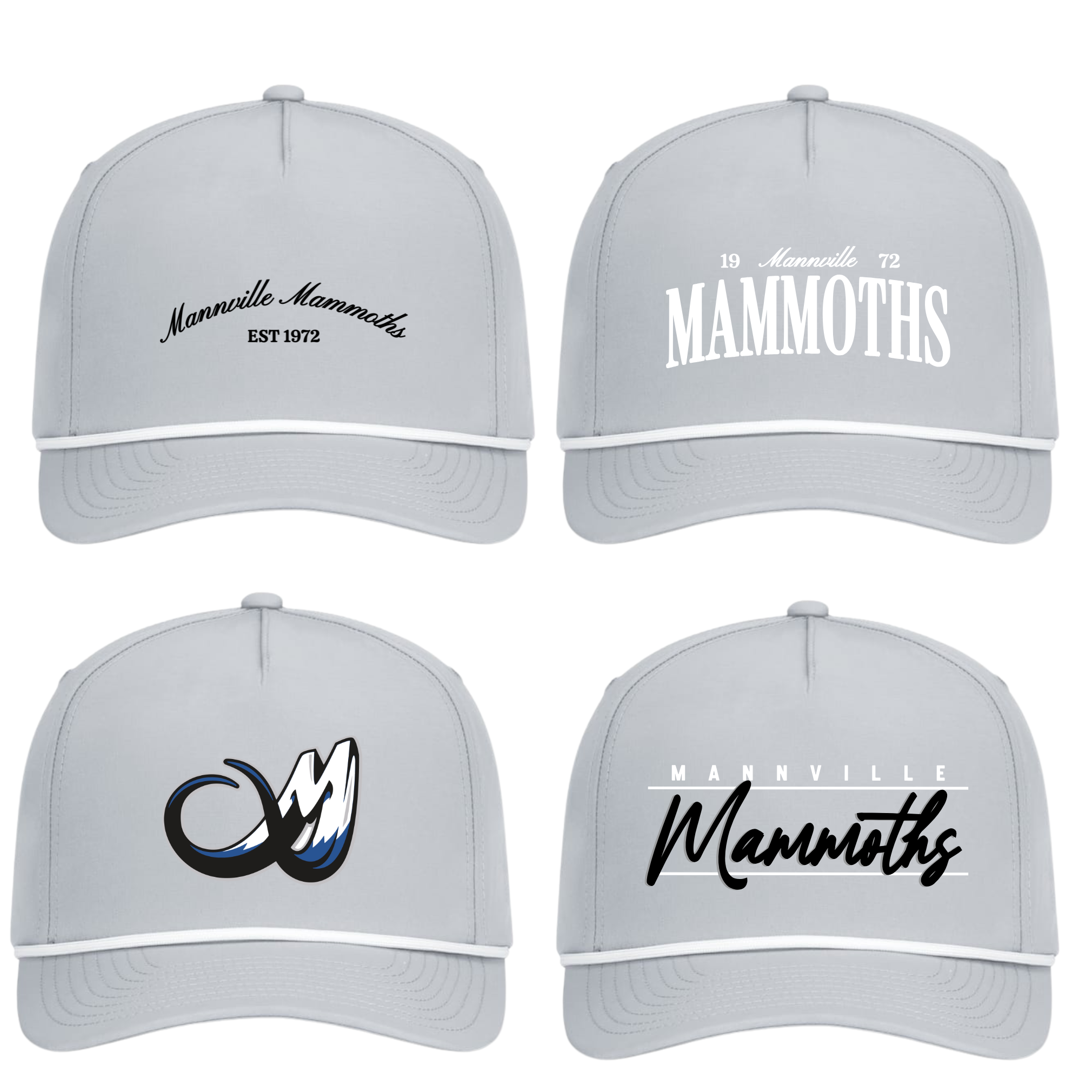 Mammoth Rope Trucker- 4 embroidery designs!
