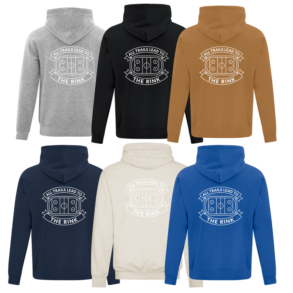 ADULT All Trails Lead to the Rink with Logo