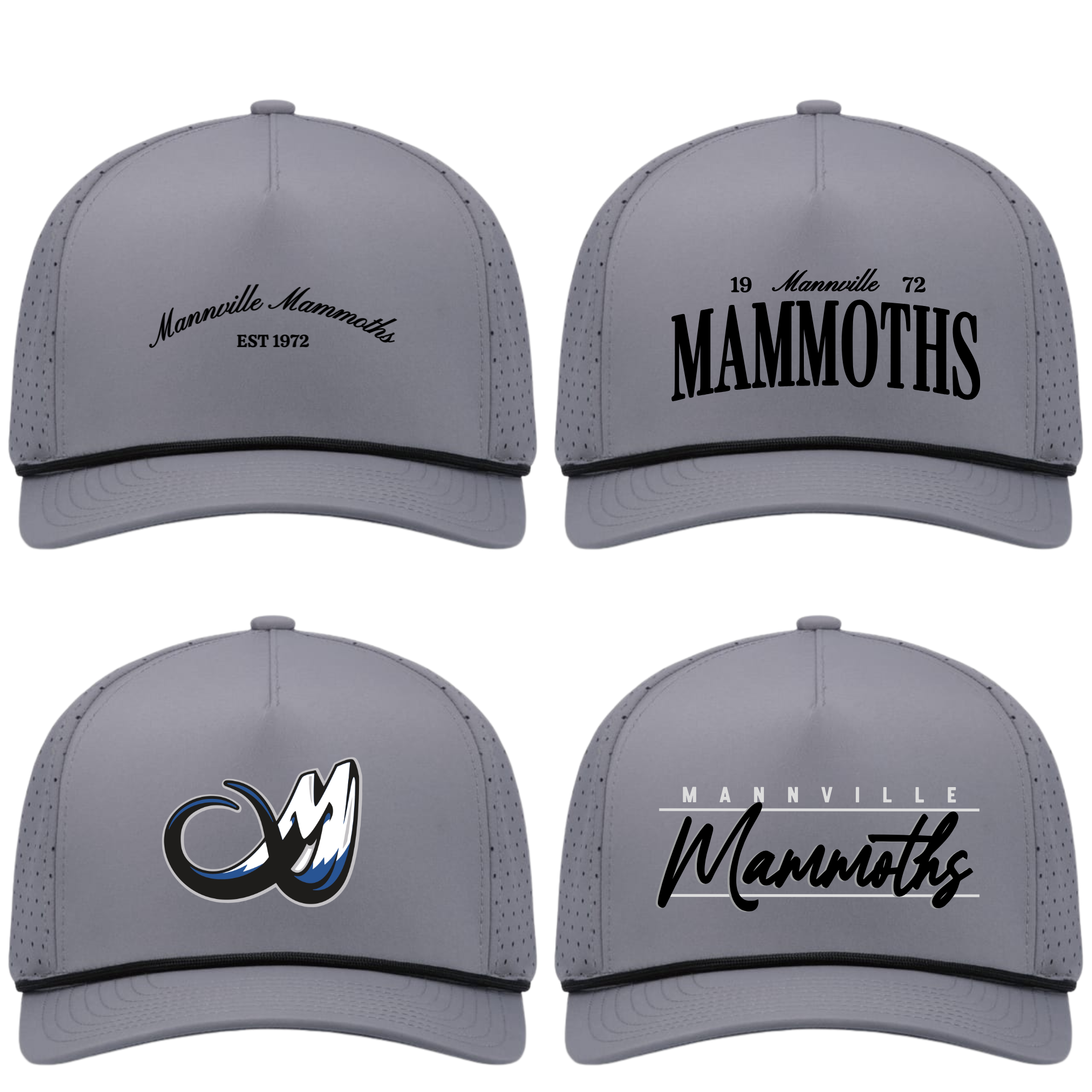 Mammoth Rope Trucker- 4 embroidery designs!