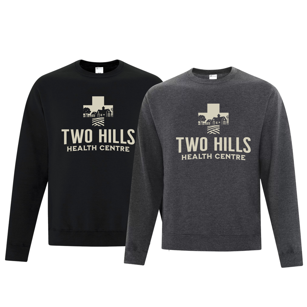 Basic Crewneck- Two Hills Health Centre