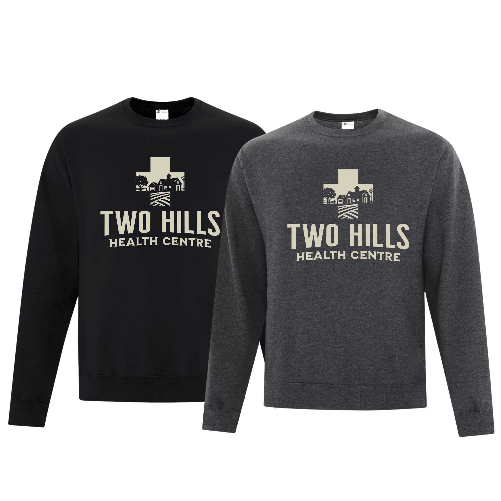 Basic Crewneck- Two Hills Health Centre