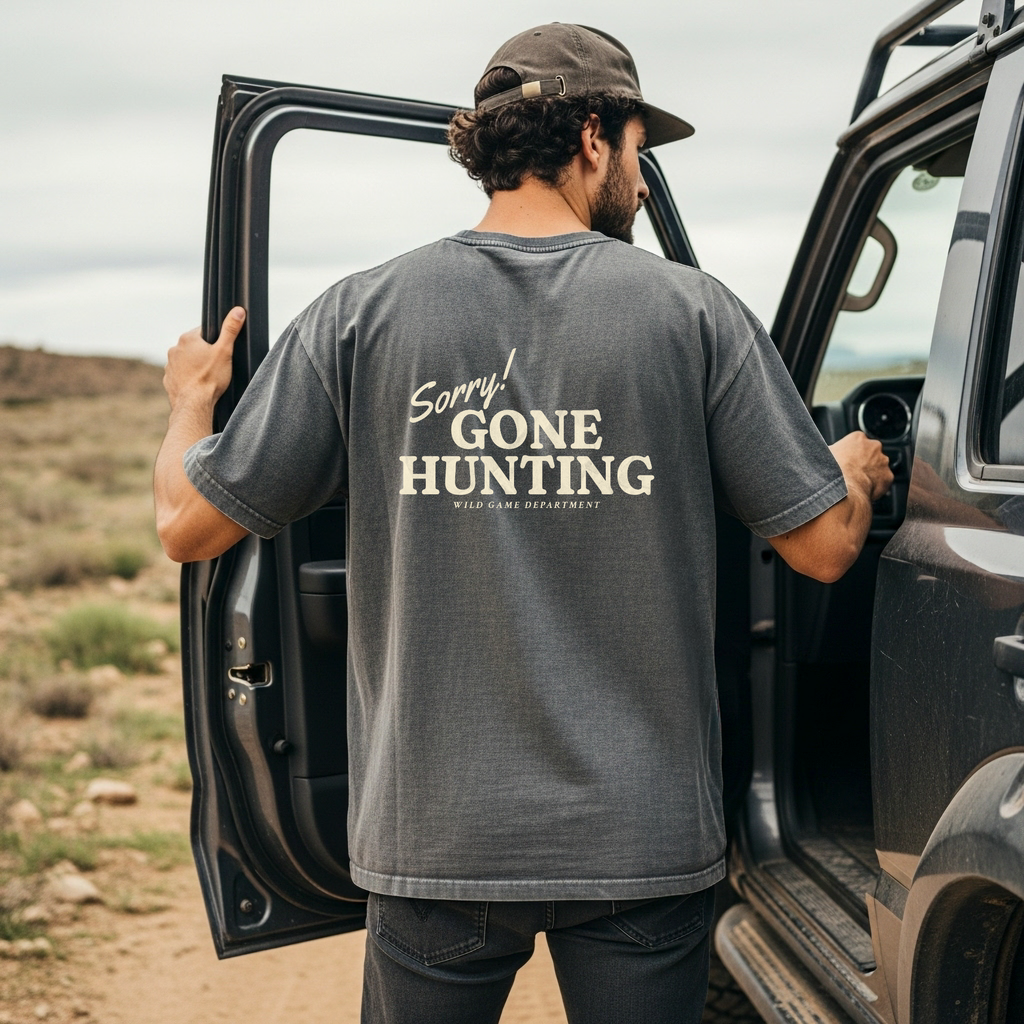 Sorry, Gone Hunting Tee