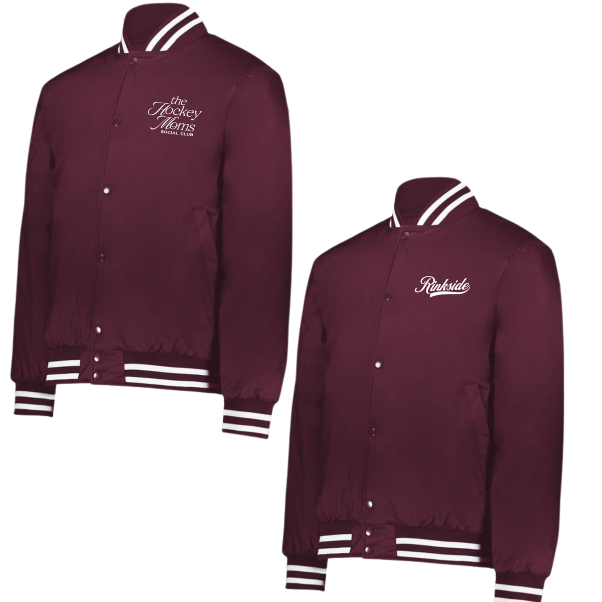 Rinkside Retro Bomber Jacket