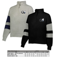 LADIES 1/4 Zip Sweatshirt- 2 Embroidery Designs!