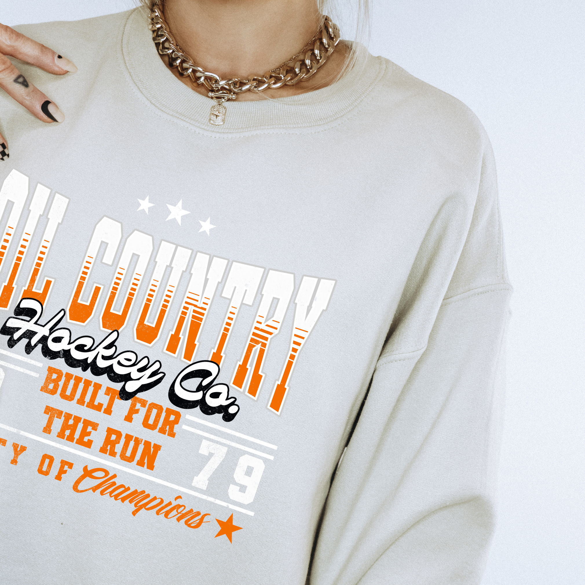 Built For The Run Crewneck