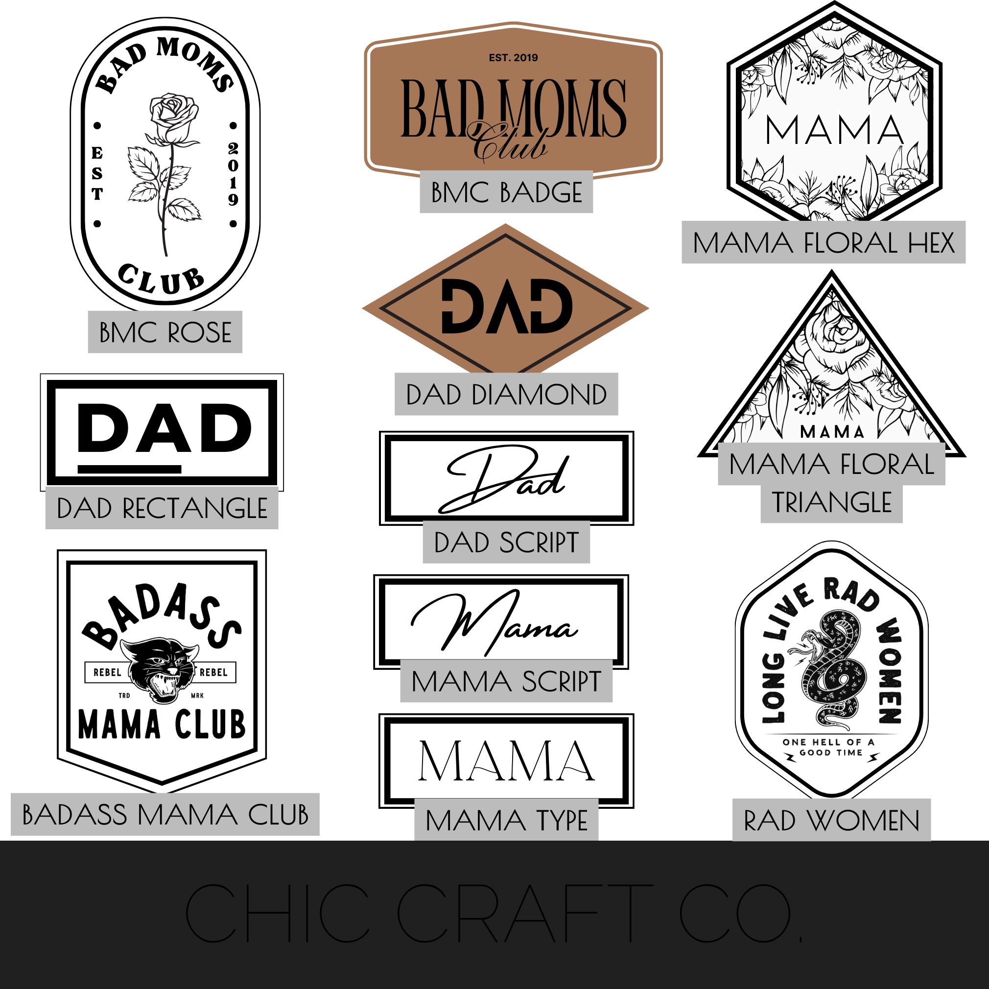 Flat Brim Snapbacks- Adult