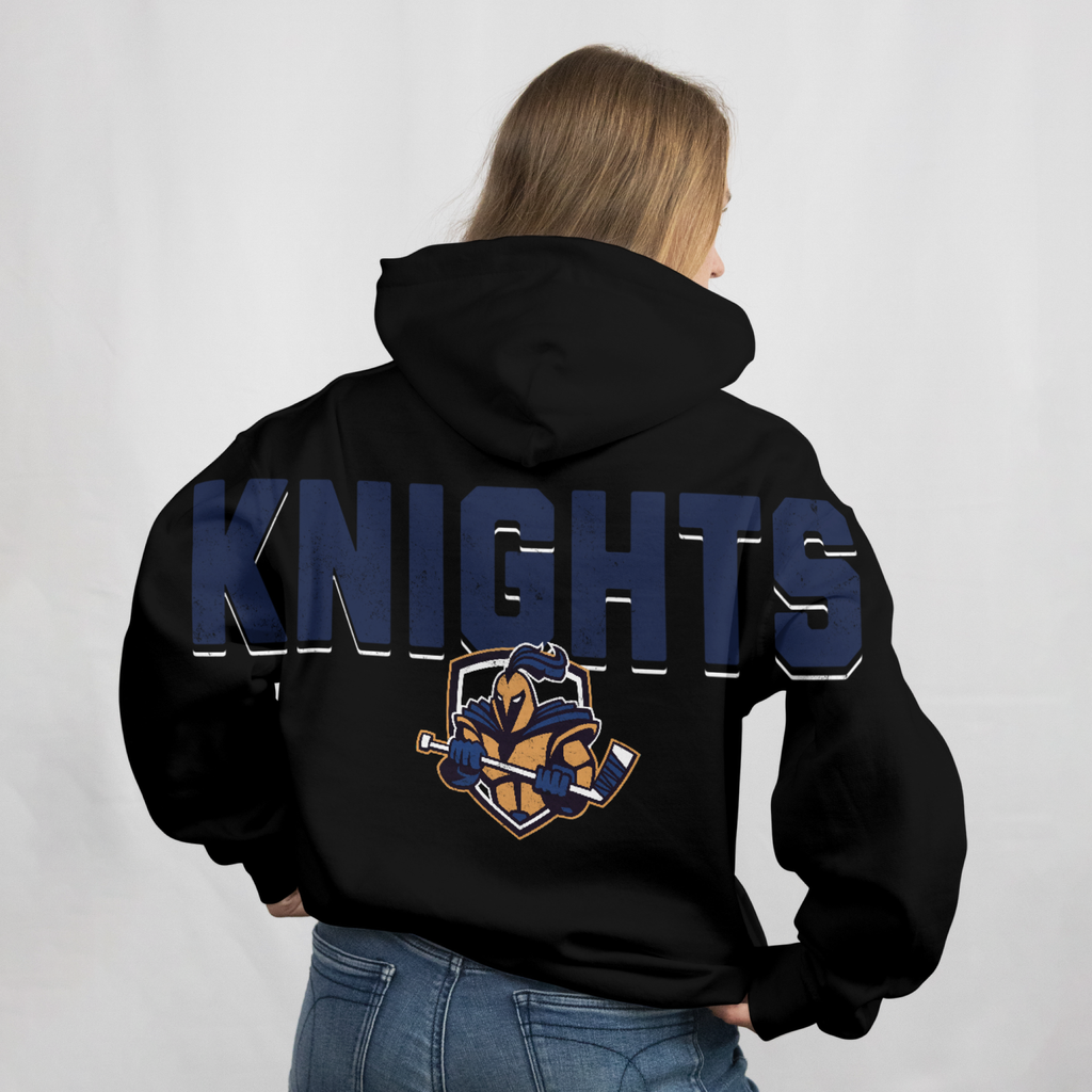 Knights Hockey Back Hoodie