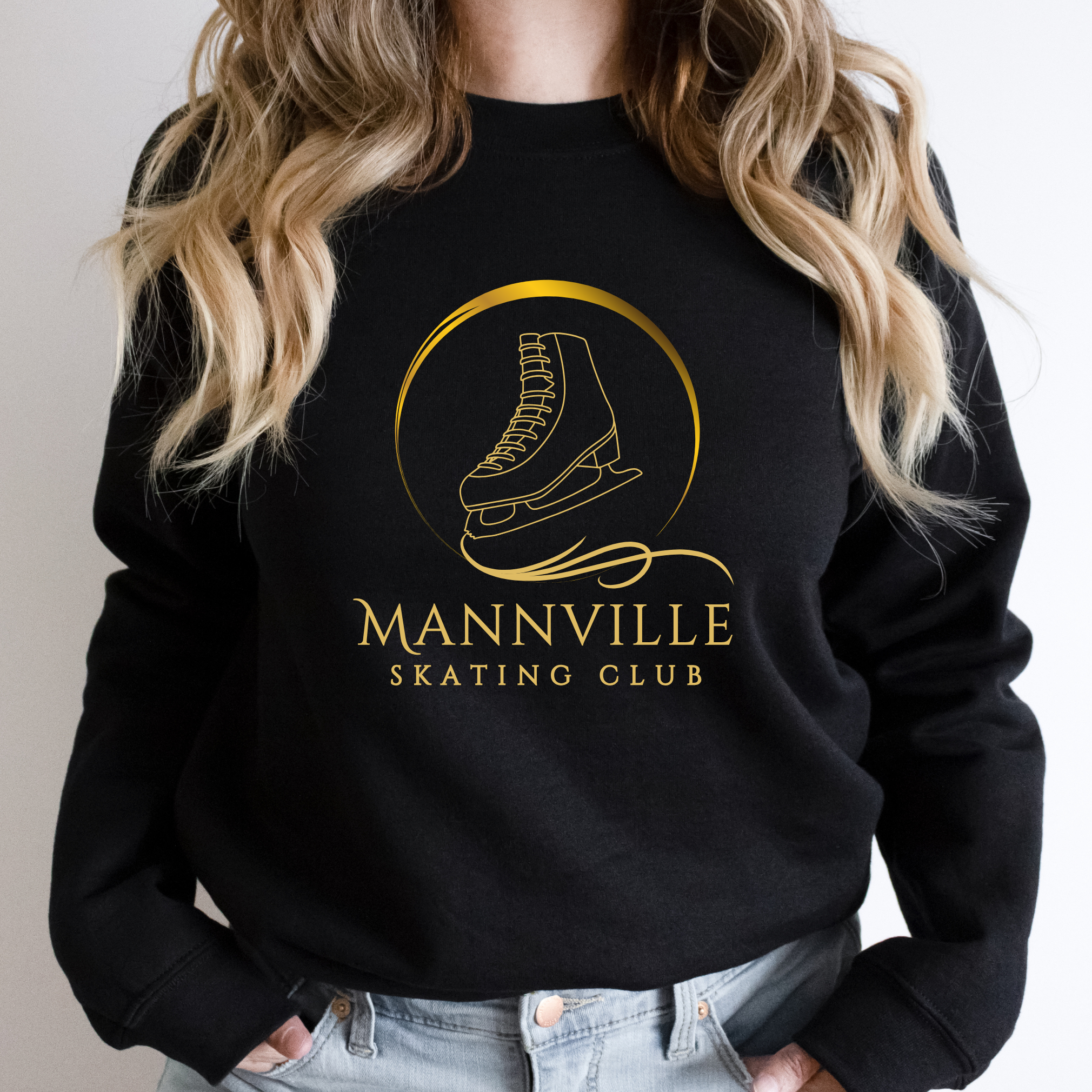 Mannville Skating- Logo Crewneck