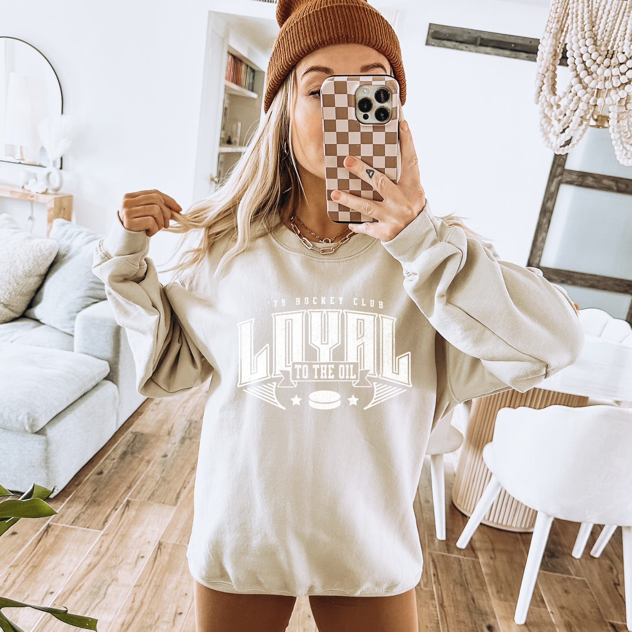 Loyal to the Oil Crewneck