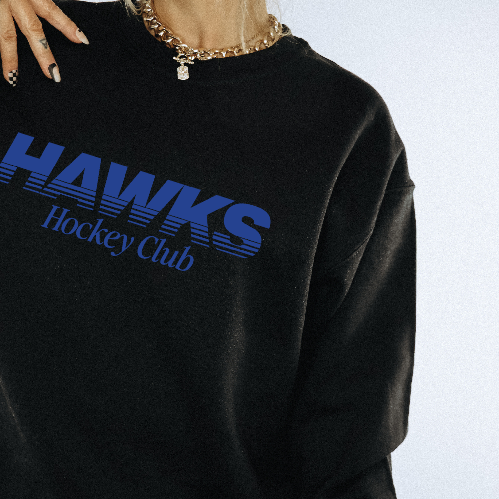 ADULT Retro Hawks Hockey Club