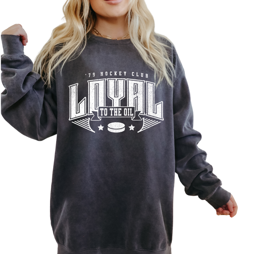 Loyal to the Oil Crewneck