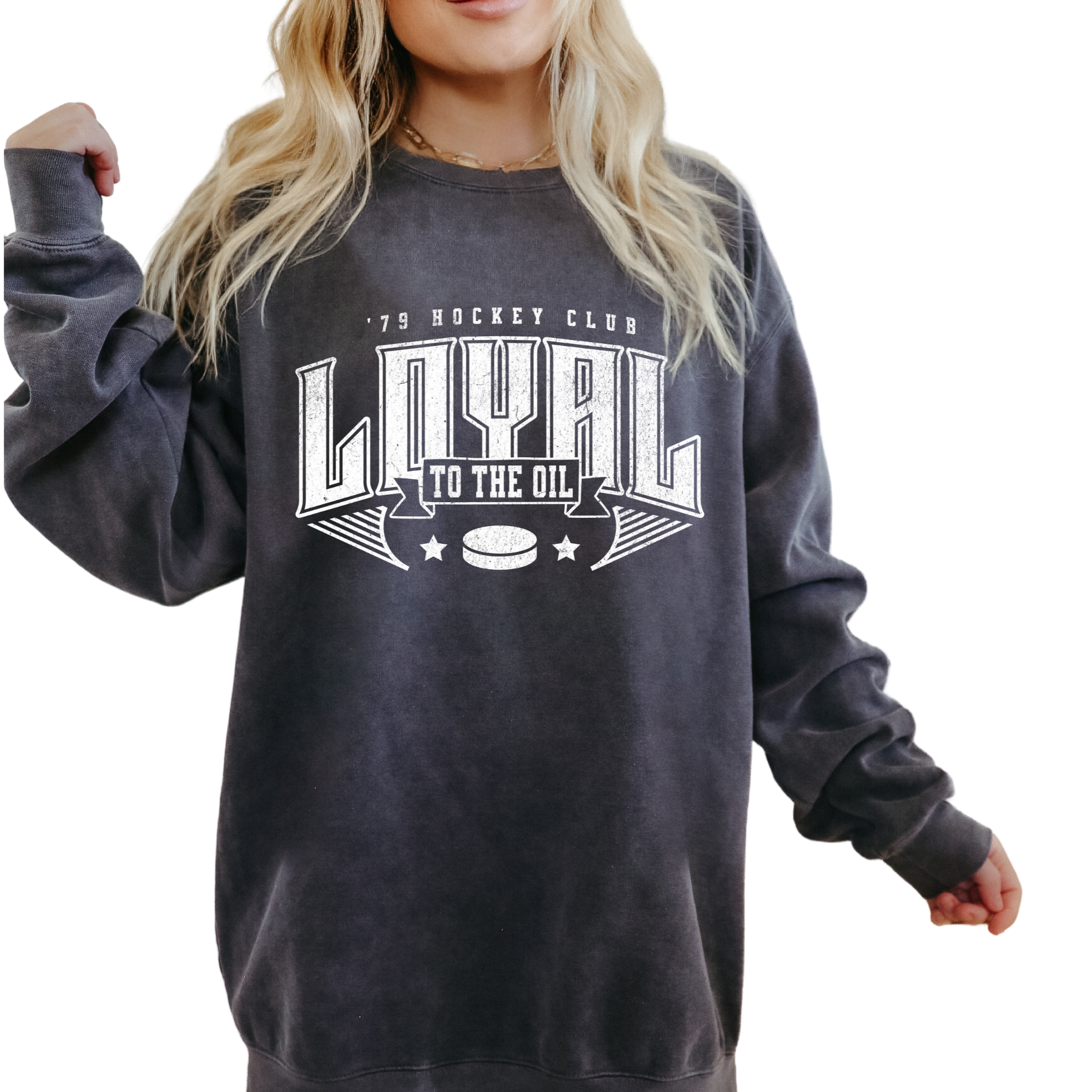 Loyal to the Oil Crewneck
