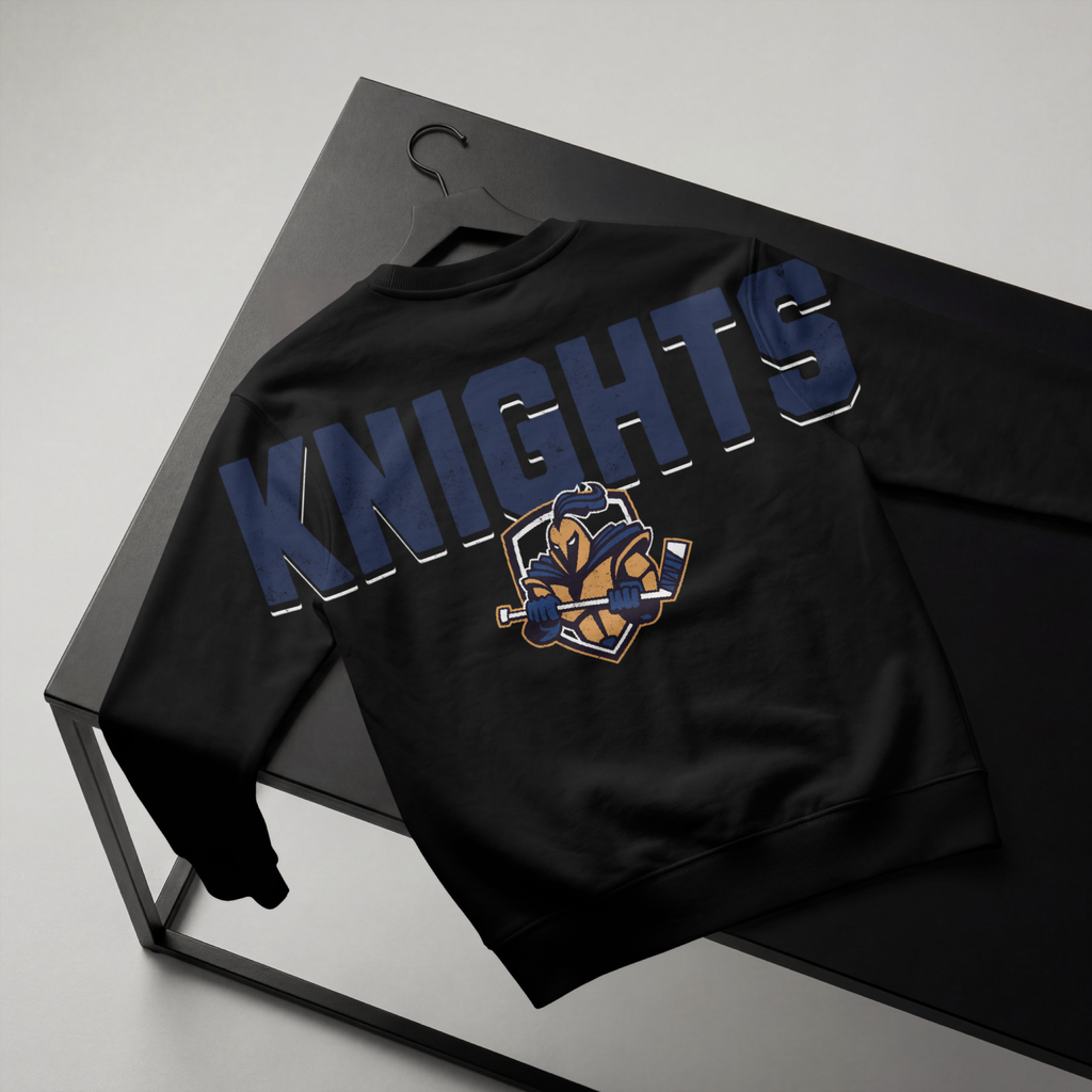 Knights Hockey Back Crewneck