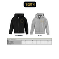 Youth Logo Zip Up Hoodie