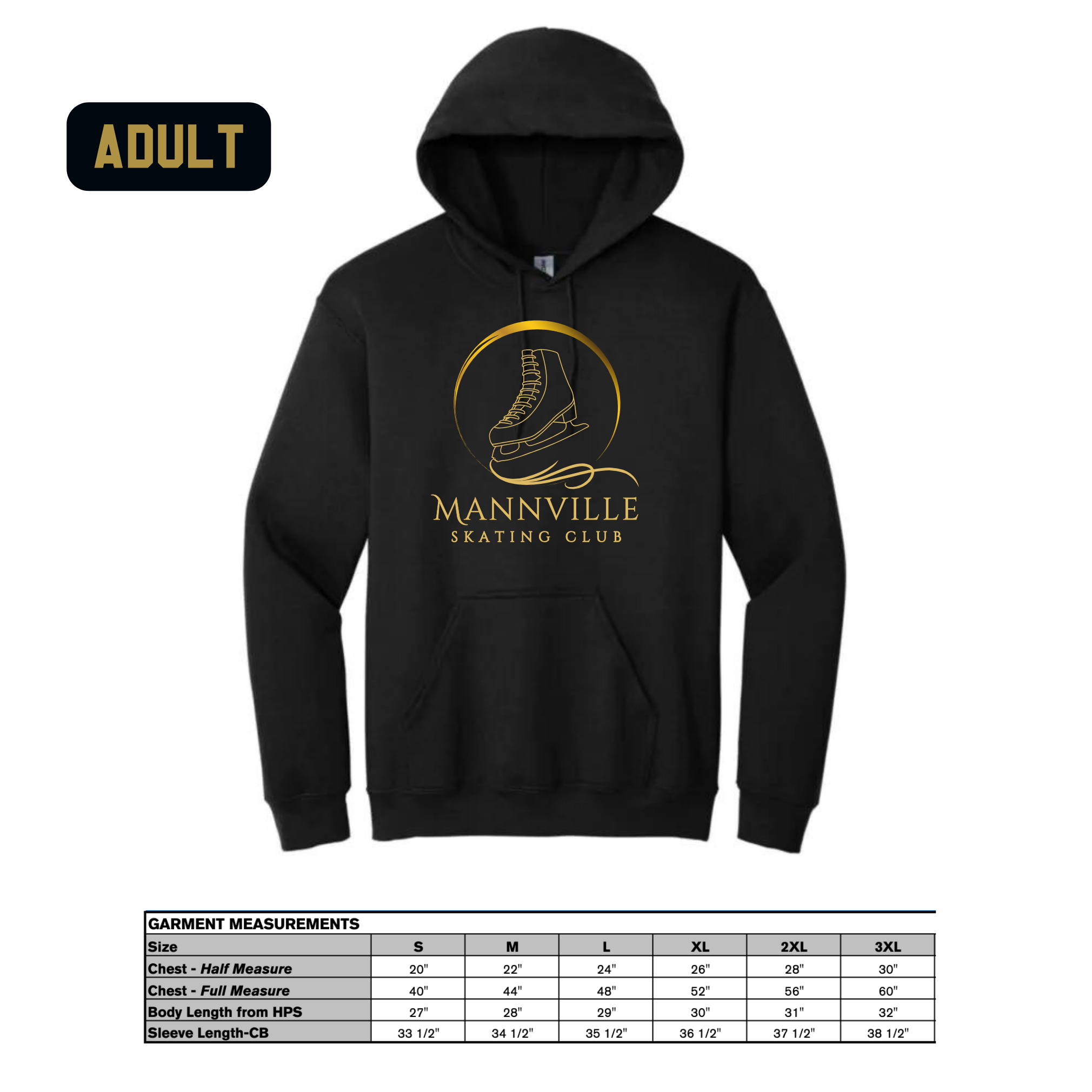 Mannville Skating- Logo Hoodie