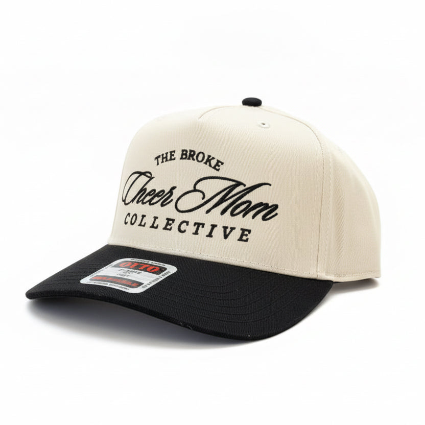 Broke Cheer Mom Collective embroidered snapback