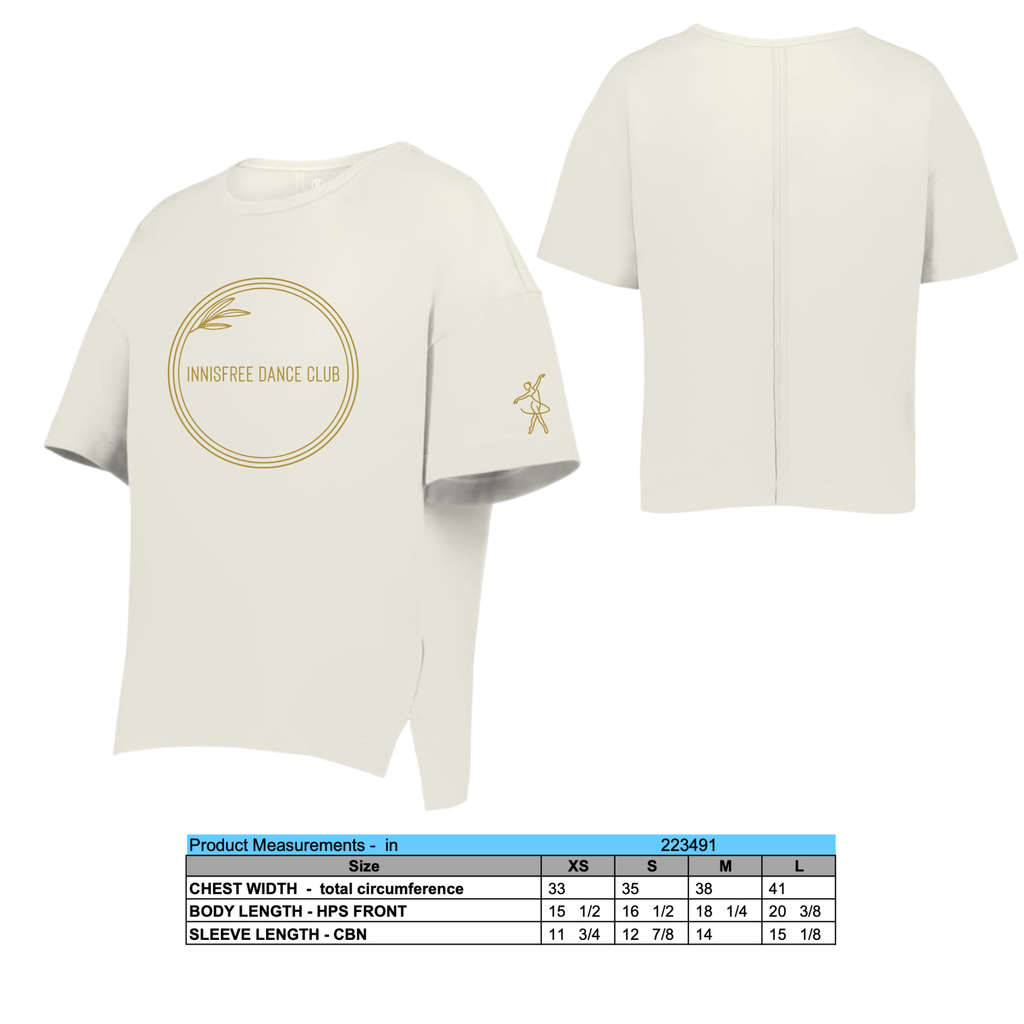 Girls Effortless Cropped Tee