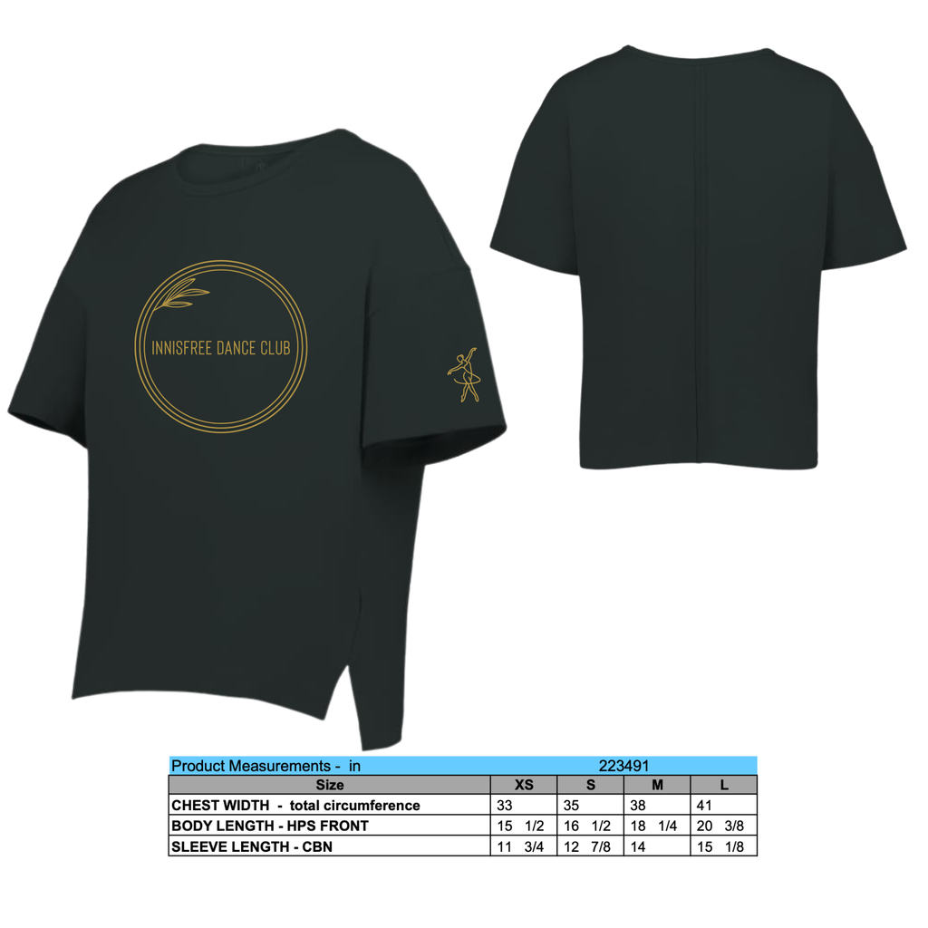 Girls Effortless Cropped Tee