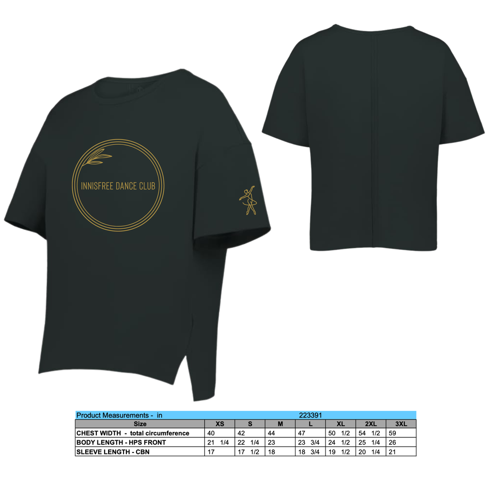 Ladies Effortless Cropped Tee