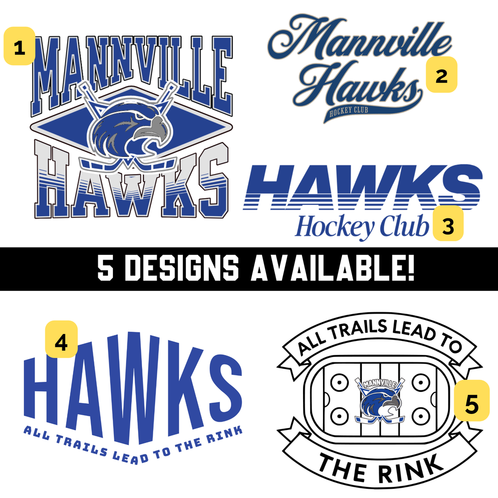 HAWKS Drinkware - 5 designs + 14 drinkware styles to choose from!