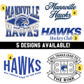 HAWKS Drinkware - 5 designs + 14 drinkware styles to choose from!