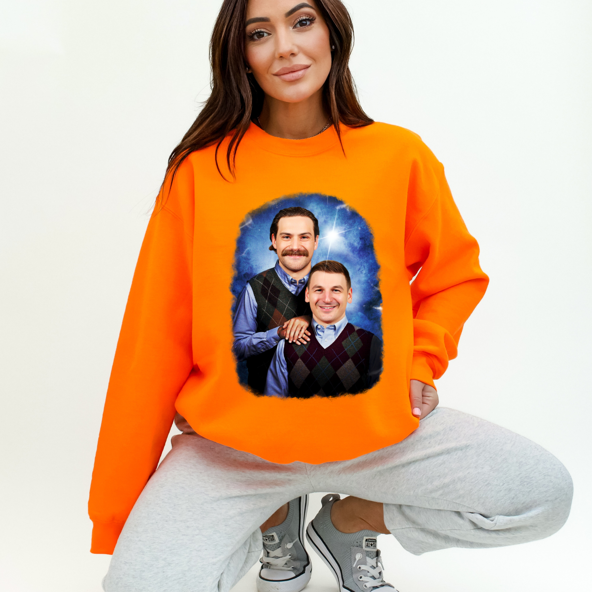 Stuart Zach Step Brothers Crewneck