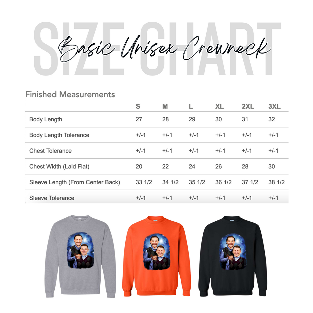 Stuart Zach Step Brothers Crewneck