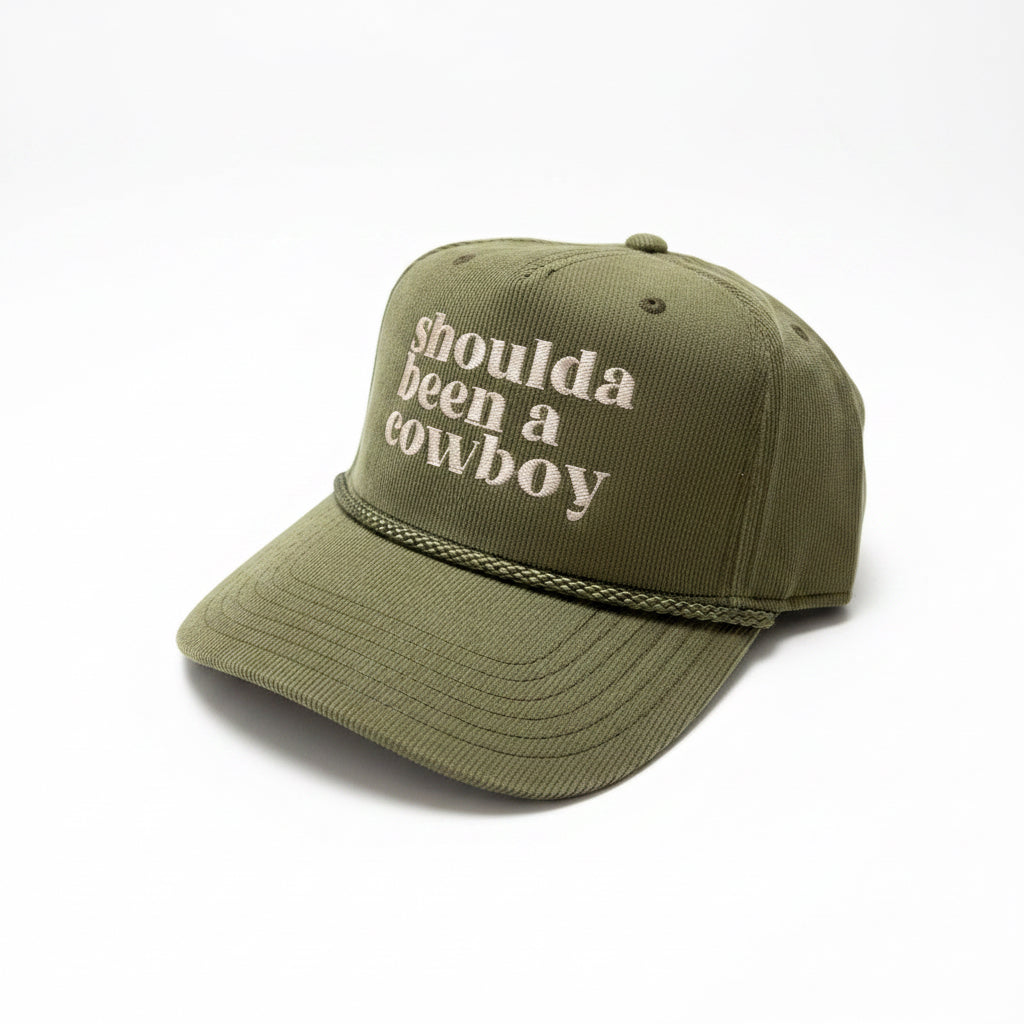 Shoulda Been A Cowboy Snapback