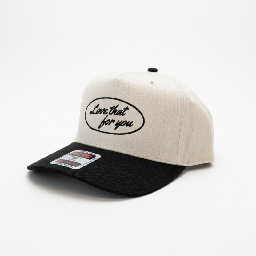 Love That For You Unisex snapback otto hat with embroidered text
