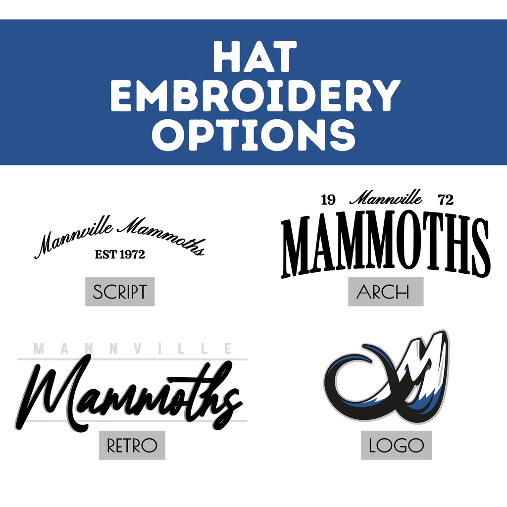 Mammoth Rope Trucker- 4 embroidery designs!