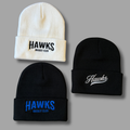HAWKS Adult TOQUES- Embroidered!