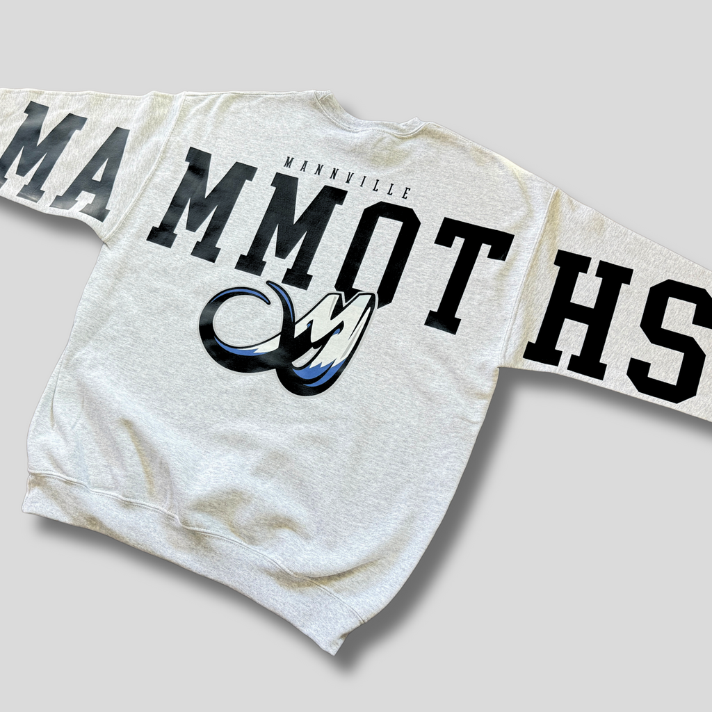 ADULT MAMMOTHS Full Back Crew