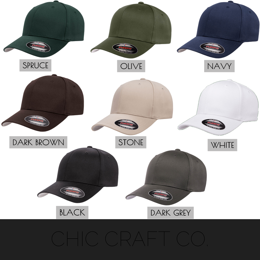 Curved Brim Flexfit- Adult