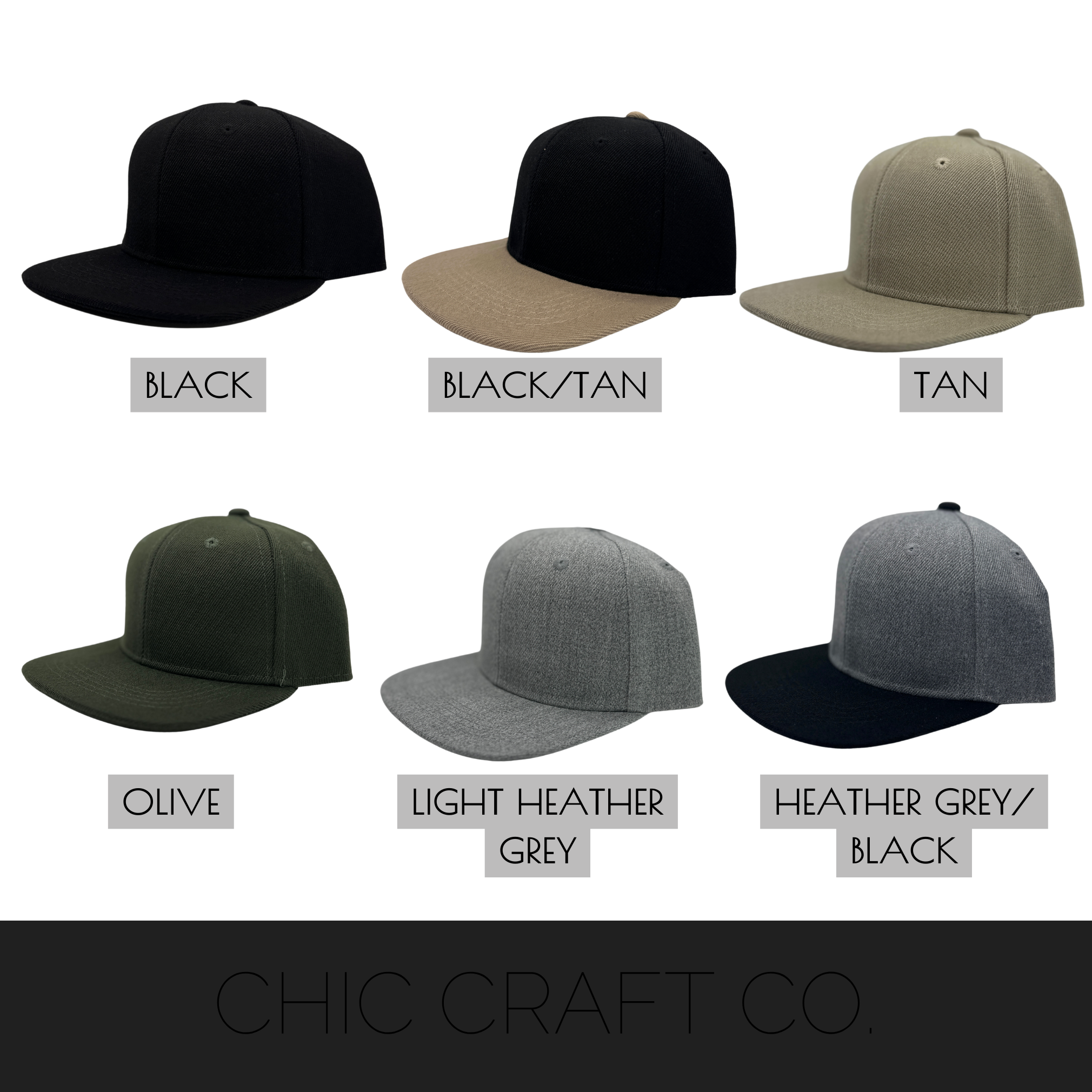 INFANT Flat Brim Snapbacks