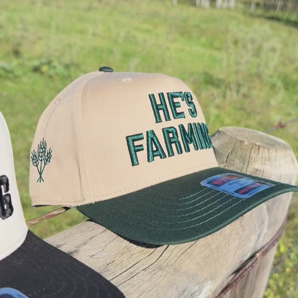 He's Farming Snapback
