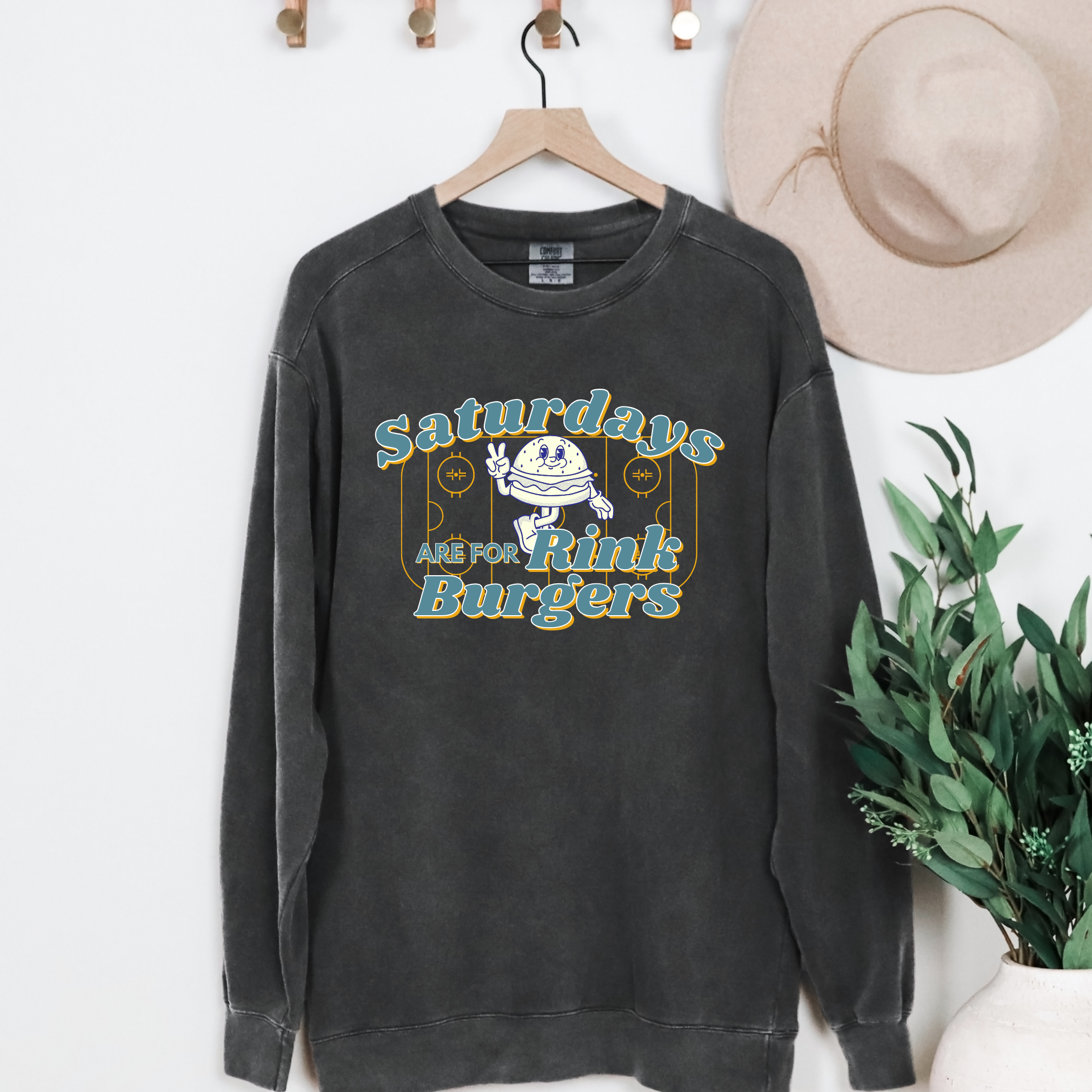 Saturdays Are For Rink Burgers